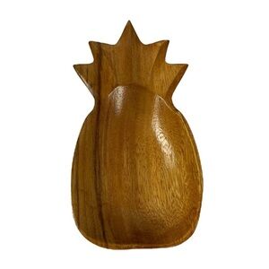 Handmade Wooden Pineapple Coin or Ring Dish
